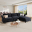 LLappuil Modular Sectional Sofa,  Modular Sectional Sofa with Storage, Oversized Deep Seat Chenille Sofa for Living Room