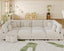 LLappuil Modular Sectional Sofa, 8 Seat Corduroy Sectional Sofa with Storage, 8 Back Cushion 8 Throw Pillow Beige