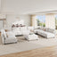 LLappuil Modular Sectional Sofa,  Modular Sectional Sofa with Storage, Oversized Deep Seat Chenille Sofa for Living Room