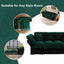 LLappuil Queen Size Pull Out Sofa Bed, 75" Oversized Loveseat Sofa Convertible Sleeper Sofa Bed, Velvet Sofa Couch for Living Room Apartment Green