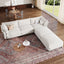 LLappuil Modular Sectional Sofa,  Modular Sectional Sofa with Storage, Oversized Deep Seat Chenille Sofa for Living Room