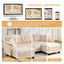 LLappuil 70" Loveseat Sofa, Chenille Cloud Sofa Couch for Living Room