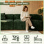 LLappuil 114" Sectional Sofa, Oversized Curved Modular Sectional Couch with Deep Seat, Chenille Boneless Sofa Couch for Living Room