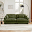 LLappuil 94" Loveseat Sofa, Oversized Velvet Cloud Couch for Living Room
