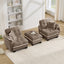 LLappuil 70" Loveseat Sofa, Modular Sectional Couch with Movable Ottoman, Chenille Cloud Sofa Couch for Living Room