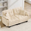 LLappuil 70" Loveseat Sofa, Chenille Cloud Sofa Couch for Living Room