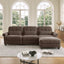 LLappuil 98" Sectional Sofa, L Shaped Modular Sectional Couch with Movable Ottoman, Cloud Chenille Sofa Couch for Living RoomLLappuil 98" Sectional Sofa, L Shaped Modular Sectional Couch with Movable Ottoman, Cloud Chenille Sofa Couch for Living Room