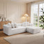LLappuil 108" Sectional Sofa, Modular Sectional Couch with Left Chaise, Boneless Chenille Cloud Sofa Couch for Living Room