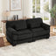 LLappuil 76" Loveseat Sofa, Cloud Corduroy Sofa Couch for Living Room