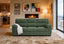 LLappuil 81" Mid-Century Modern Sofa, 3 Seat Sofa Cloud Couch for Living Room, Linen Green