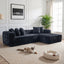 LLappuil 108" Sectional Sofa, Modular Sectional Couch with Left Chaise, Boneless Chenille Cloud Sofa Couch for Living Room