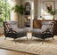 LLappuil Accent Chair, Oversized Lounge Chair, Reading Armchair for Living Room, Bedroom
