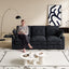 LLappuil 89" Cloud Couch, 3 Seat Sofa with Spacious Under‑Seat Hidden Storage, Chenille Upholstered Sofa Couch with Foldable Tabletop, USB & Type-c Charging Port, Cup Holder for Living Room