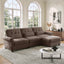 LLappuil 98" Sectional Sofa, L Shaped Modular Sectional Couch with Movable Ottoman, Cloud Chenille Sofa Couch for Living RoomLLappuil 98" Sectional Sofa, L Shaped Modular Sectional Couch with Movable Ottoman, Cloud Chenille Sofa Couch for Living Room