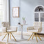 LLappuil Dining Chair Set of 2, 2 Piece Upholstered Accent Chairs for Dining Room, Living Room Beige