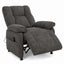 LLappuil Recliner Chair, Power Zero Gravity Chenille Reclining Sofa Chair, Electric Adjustable 90‑160° Recliner Reading Chair for Living Room