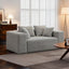 LLappuil 67" Loveseat Sofa, Corduroy Boneless Cloud Sofa Couch for Living Room