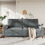 LLappuil 81" Chenille Sofa, Comfy Loveseat Sofa Couch , Mid-Century Upholstered Couch for Living Room