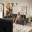 LLappuil 105" Oversized Cloud Sofa Couch, Chenille Chestfied Tufted Couch with Wide Removable Armrests for Living Room