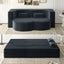 LLappuil Full Size Futon Convertible Sleeper Sofa Bed, 78" Corduroy Loveseat Floor Sofa Couch for Living Room