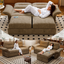 LLappuil Pull Out Sofa Bed Queen Size, Loveseat Sofa Convertible Sleeper Sofa Bed, Velvet Sofa Couch with Adjustbale Armrest, USB Charging Port for Living Room Camel
