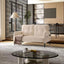 LLappuil Loveseat Sofa, 47" Small Couch, Love Seat Corduroy Sofa Couch for Compact Space Beige