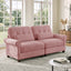 LLappuil 69" Loveseat Sofa, Cloud Chenille Sofa Couch for Living Room