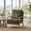 LLappuil Accent Chair, Mid-Century Modern Reading Single Sofa Chair for Living Room, Foil Fabric
