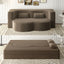 LLappuil Full Size Futon Convertible Sleeper Sofa Bed, 78" Corduroy Loveseat Floor Sofa Couch for Living Room