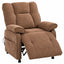 LLappuil Recliner Chair, Power Zero Gravity Chenille Reclining Sofa Chair, Electric Adjustable 90‑160° Recliner Reading Chair for Living Room