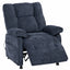 LLappuil Recliner Chair, Power Zero Gravity Chenille Reclining Chair, Electric Adjustable 90‑160° Recliner Reading Chair for Living Room
