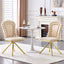 LLappuil Dining Chair Set of 2, 2 Piece Upholstered Accent Chairs for Dining Room, Living Room Beige