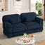 LLappuil 76" Loveseat Sofa, Cloud Corduroy Sofa Couch for Living Room