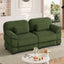 LLappuil 76" Loveseat Sofa, Cloud Corduroy Sofa Couch for Living Room