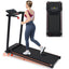 LLappuil Treadmill for Home, 3.0 HP Treadmill 300 lbs Capacity, Foldable Treadmills with 8% Incline, 4 Adjustable Support Feet