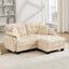 LLappuil 70" Loveseat Sofa, Modular Sectional Couch with Movable Ottoman, Chenille Cloud Sofa Couch for Living Room