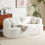 LLappuil 67" Loveseat Sofa, Chenille Boneless Sofa Couch for Living Room, No Need Assemble Beige