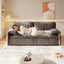 LLappuil 80" Corduroy Sofa, Pull Out Sofa Bed King Size, Loveseat Sofa Convertible Sofa Bed for Living Room