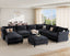 NYBOPAVIS Modular Sectional Sofa, 8 Seat Modular Sectional Couch with Storage, Oversized Deep Seat Chenille Sofa for Living Room