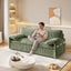 LLappuil 80" Corduroy Sofa, Pull Out Sofa Bed King Size, Loveseat Sofa Convertible Sofa Bed for Living Room