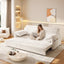LLappuil 80" Corduroy Sofa, Pull Out Sofa Bed King Size, Loveseat Sofa Convertible Sofa Bed for Living Room