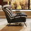 LLappuil Accent Chair, Oversized Lounge Chair, Reading Armchair for Living Room, Bedroom