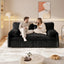 LLappuil 66" Corduroy Sofa, Pull Out Sofa Bed Queen Size, Loveseat Sofa Convertible Sofa Bed for Living Room