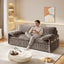 LLappuil 80" Corduroy Sofa, Pull Out Sofa Bed King Size, Loveseat Sofa Convertible Sofa Bed for Living Room