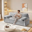 LLappuil 80" Corduroy Sofa, Pull Out Sofa Bed King Size, Loveseat Sofa Convertible Sofa Bed for Living Room