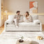LLappuil 80" Corduroy Sofa, Pull Out Sofa Bed King Size, Loveseat Sofa Convertible Sofa Bed for Living Room