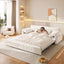 LLappuil 80" Corduroy Sofa, Pull Out Sofa Bed King Size, Loveseat Sofa Convertible Sofa Bed for Living Room