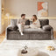 LLappuil 80" Corduroy Sofa, Pull Out Sofa Bed King Size, Loveseat Sofa Convertible Sofa Bed for Living Room