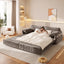 LLappuil 80" Corduroy Sofa, Pull Out Sofa Bed King Size, Loveseat Sofa Convertible Sofa Bed for Living Room