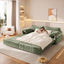 LLappuil 80" Corduroy Sofa, Pull Out Sofa Bed King Size, Loveseat Sofa Convertible Sofa Bed for Living Room